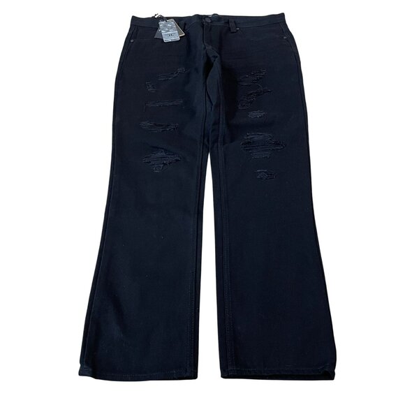 Jordan Craig Legacy Edition Raphael Slim Fit Jeans Men's Size 38x34 Black Denim - Picture 1 of 7